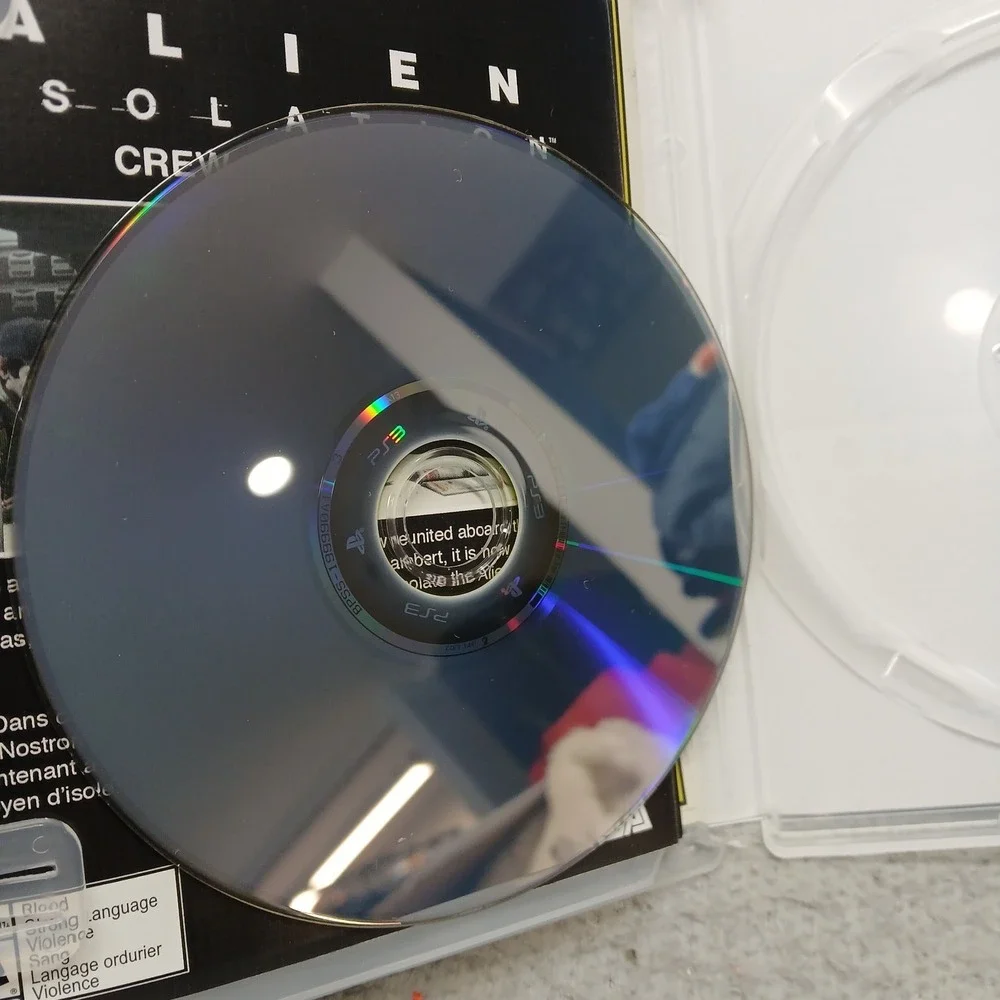 Alien Isolation Nostromo Edition (Sony PlayStation 3, 2014) Sega Survival Horror